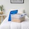 IRIS® WeatherPro™ 44qt. Clear Heavy Duty Plastic Storage Bins with Blue Lids, 4ct.